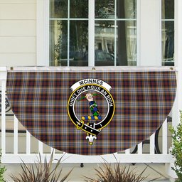 ScotsTee Shop Scottish McInnes Ancient Hunting Crest Tartan Non-Pleated Fan Flag Bunting Banner