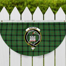 ScotsTee Shop Scottish Kincaid Ancient Crest Tartan Non-Pleated Fan Flag Bunting Banner