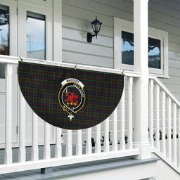 ScotsTee Shop Scottish MacDuff Hunting Crest Tartan Non-Pleated Fan Flag Bunting Banner
