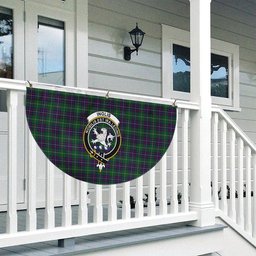 ScotsTee Shop Scottish Inglis Crest Tartan Non-Pleated Fan Flag Bunting Banner
