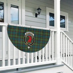 ScotsTee Shop Scottish MacNeacail Hunting Ancient Crest Tartan Non-Pleated Fan Flag Bunting Banner