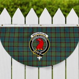 ScotsTee Shop Scottish MacNeacail Hunting Ancient Crest Tartan Non-Pleated Fan Flag Bunting Banner
