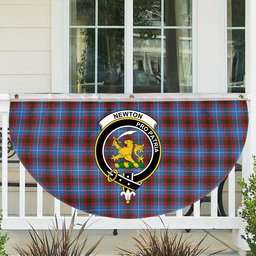 ScotsTee Shop Scottish Newton Crest Tartan Non-Pleated Fan Flag Bunting Banner
