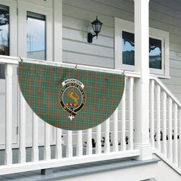 ScotsTee Shop Scottish MacKintosh Hunting Ancient Crest Tartan Non-Pleated Fan Flag Bunting Banner