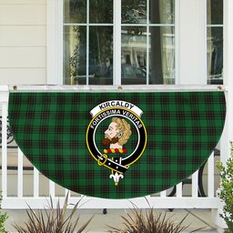 ScotsTee Shop Scottish Kirkcaldy SC Crest Tartan Non-Pleated Fan Flag Bunting Banner