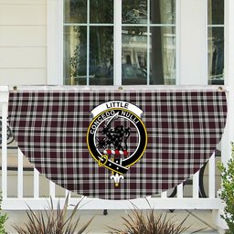 ScotsTee Shop Scottish Little Dress Modern Crest Tartan Non-Pleated Fan Flag Bunting Banner