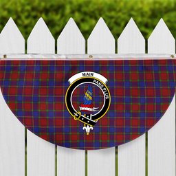 ScotsTee Shop Scottish Mair Crest Tartan Non-Pleated Fan Flag Bunting Banner