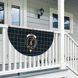 ScotsTee Shop Scottish Lammie Crest Tartan Non-Pleated Fan Flag Bunting Banner