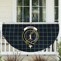 ScotsTee Shop Scottish Lammie Crest Tartan Non-Pleated Fan Flag Bunting Banner