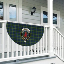 ScotsTee Shop Scottish Maitland Crest Tartan Non-Pleated Fan Flag Bunting Banner