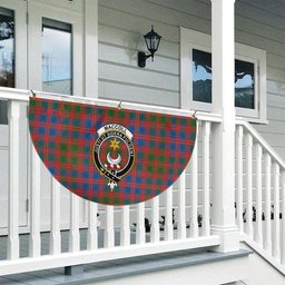 ScotsTee Shop Scottish MacColl Old Ancient Crest Tartan Non-Pleated Fan Flag Bunting Banner