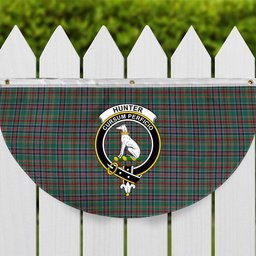 ScotsTee Shop Scottish Hunter Old Ancient Crest Tartan Non-Pleated Fan Flag Bunting Banner