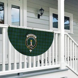 ScotsTee Shop Scottish McKendrick Crest Tartan Non-Pleated Fan Flag Bunting Banner
