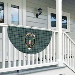 ScotsTee Shop Scottish Stephenson Ancient Crest Tartan Non-Pleated Fan Flag Bunting Banner