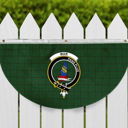 ScotsTee Shop Scottish Mar Tribe Crest Tartan Non-Pleated Fan Flag Bunting Banner