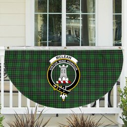 ScotsTee Shop Scottish McLean of Duart Hunting Ancient Crest Tartan Non-Pleated Fan Flag Bunting Banner