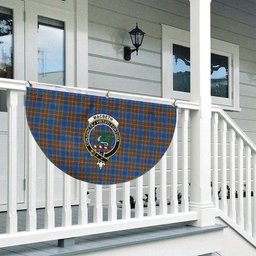 ScotsTee Shop Scottish MacBeth Ancient SC Crest Tartan Non-Pleated Fan Flag Bunting Banner