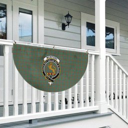 ScotsTee Shop Scottish McIntosh Hunting Ancient Crest Tartan Non-Pleated Fan Flag Bunting Banner