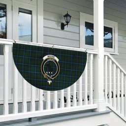 ScotsTee Shop Scottish Mackie Crest Tartan Non-Pleated Fan Flag Bunting Banner