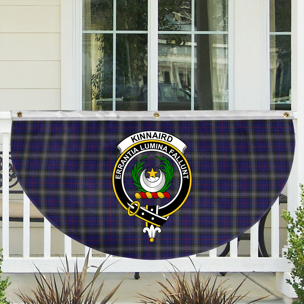 ScotsTee Shop Scottish Kinnaird Crest Tartan Non-Pleated Fan Flag Bunting Banner