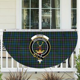 ScotsTee Shop Scottish Keith 1 Crest Tartan Non-Pleated Fan Flag Bunting Banner