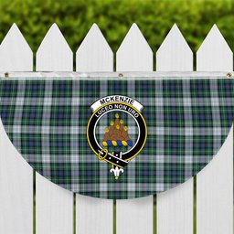ScotsTee Shop Scottish McKenzie Dress Ancient Crest Tartan Non-Pleated Fan Flag Bunting Banner
