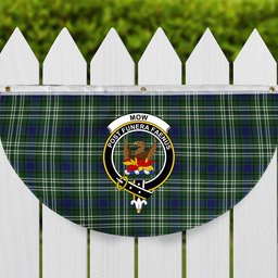ScotsTee Shop Scottish Mow Crest Tartan Non-Pleated Fan Flag Bunting Banner