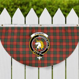 ScotsTee Shop Scottish Stewart of Appin Ancient Crest Tartan Non-Pleated Fan Flag Bunting Banner