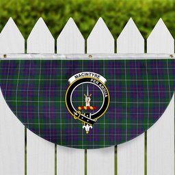 ScotsTee Shop Scottish MacIntyre Inglis Crest Tartan Non-Pleated Fan Flag Bunting Banner