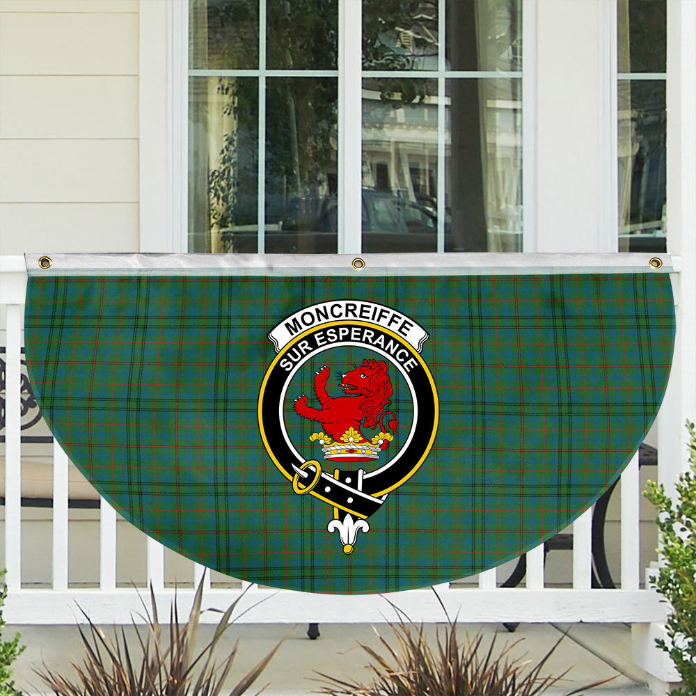 ScotsTee Shop Scottish Moncreiffe of Atholl Ancient Crest Tartan Non-Pleated Fan Flag Bunting Banner
