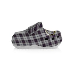 ScotsTee Shop Scottish Alexander of Menstry Dress Crest Women's Tartan Height Increasing Clogs