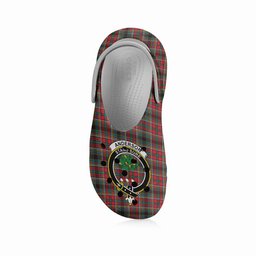 ScotsTee Shop Scottish Anderson of Arbrake SC Crest Women's Tartan Height Increasing Clogs