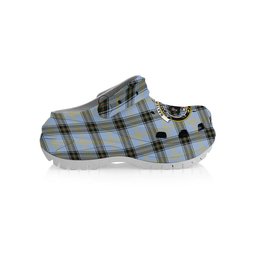 ScotsTee Shop Scottish Baxter of Balgavies Ancient Crest Women's Tartan Height Increasing Clogs