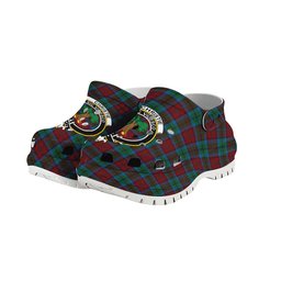 ScotsTee Shop Scottish Christie, Keith & Family Crest Women's Tartan Height Increasing Clogs