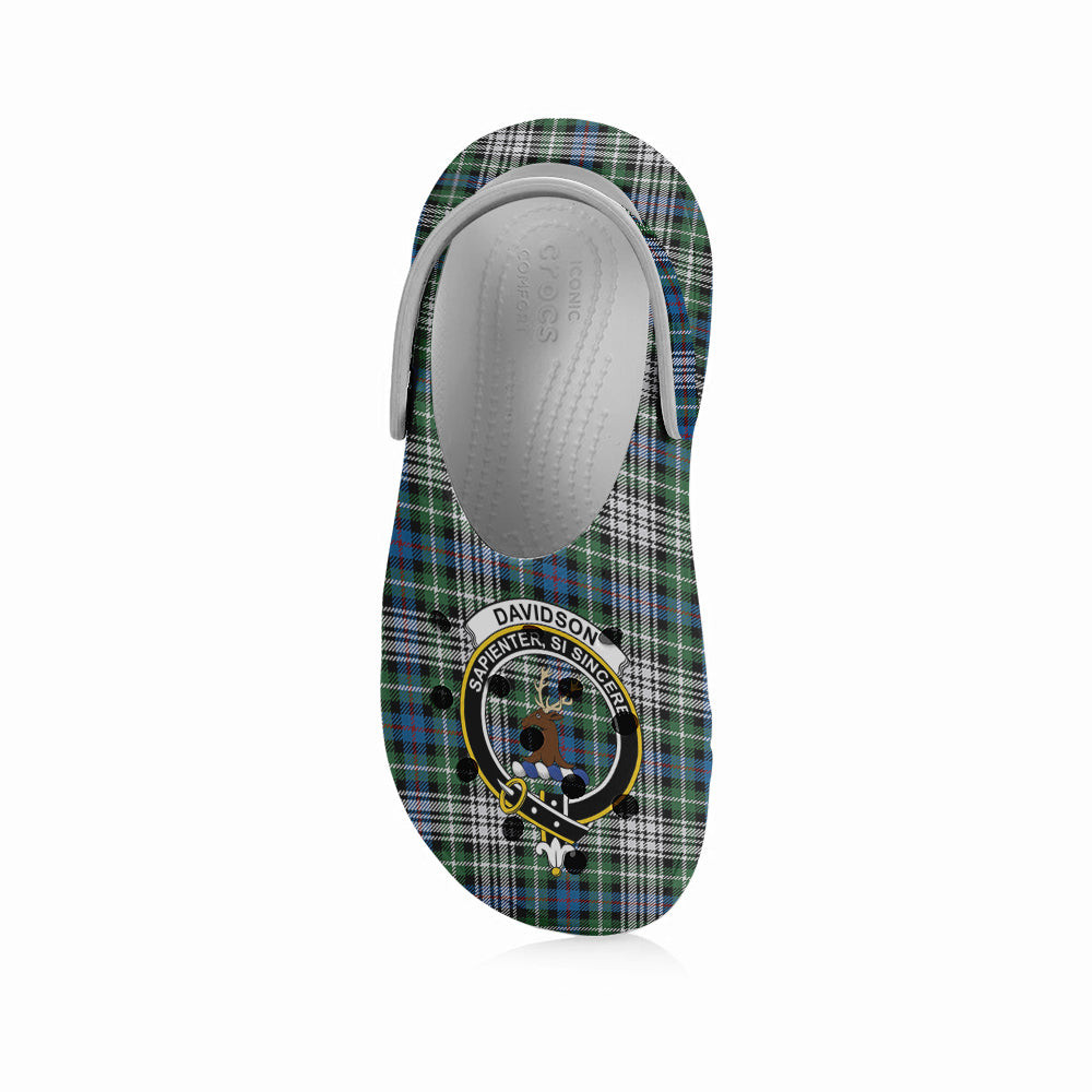 ScotsTee Shop Scottish Davidson of Tulloch Dress Ancient Crest Women's Tartan Height Increasing Clogs
