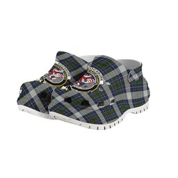 ScotsTee Shop Scottish Cockburn of Ormiston Dress Crest Women's Tartan Height Increasing Clogs