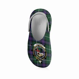 ScotsTee Shop Scottish Donald of the Isles Hunting Modern Crest Women's Tartan Height Increasing Clogs