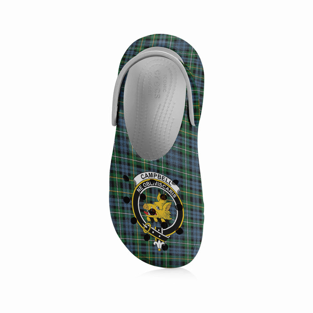 ScotsTee Shop Scottish Campbell of Argyll 1815 Ancient 2 Crest Women's Tartan Height Increasing Clogs