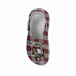 ScotsTee Shop Scottish Cunningham Dress Burgundy Dance Crest Women's Tartan Height Increasing Clogs