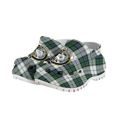 ScotsTee Shop Scottish Campbell of Cawdor Dress Ancient Crest Women's Tartan Height Increasing Clogs