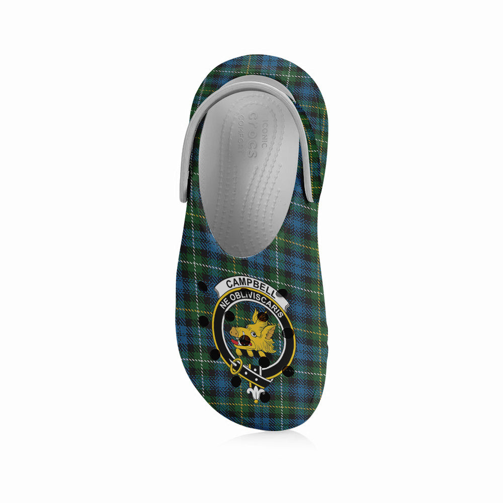 ScotsTee Shop Scottish Campbell of Argyll no guards Crest Women's Tartan Height Increasing Clogs