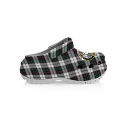 ScotsTee Shop Scottish Campbell of Cawdor Dress Modern Crest Women's Tartan Height Increasing Clogs