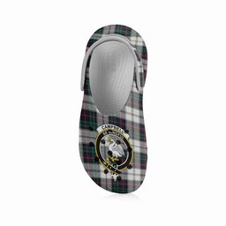 ScotsTee Shop Scottish Campbell of Cawdor Dress Modern Crest Women's Tartan Height Increasing Clogs