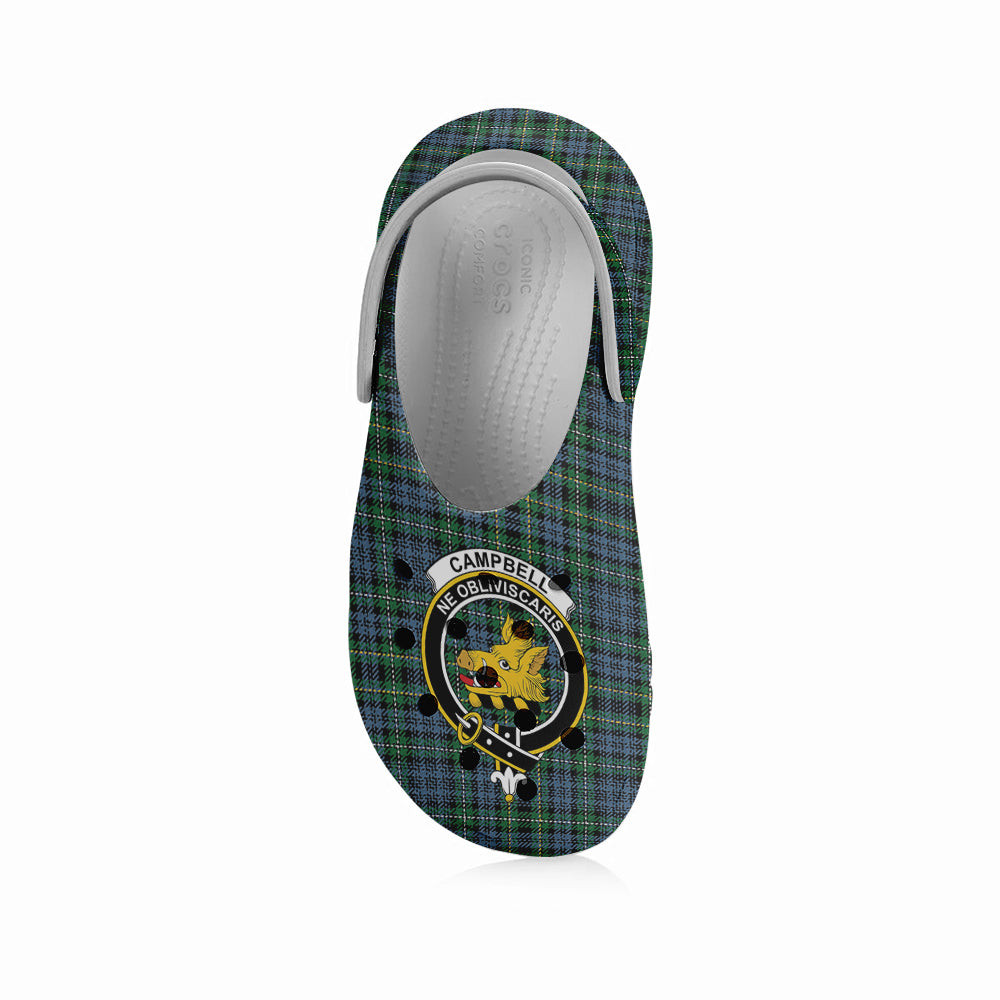 ScotsTee Shop Scottish Campbell of Argyll 1815 Ancient Crest Women's Tartan Height Increasing Clogs
