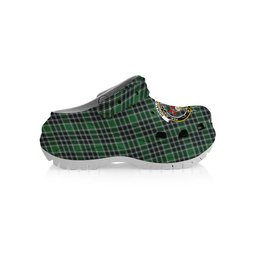 ScotsTee Shop Scottish Donald Lord of the Isles Hunting Modern Crest Women's Tartan Height Increasing Clogs
