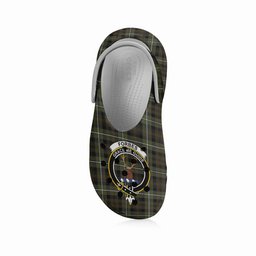 ScotsTee Shop Scottish Forbes of Druminnor Crest Women's Tartan Height Increasing Clogs
