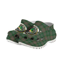 ScotsTee Shop Scottish Gayre Dress Crest Women's Tartan Height Increasing Clogs