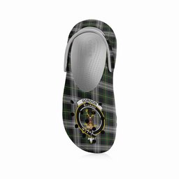 ScotsTee Shop Scottish Gordon Dress MacGregor-Hastie Crest Women's Tartan Height Increasing Clogs