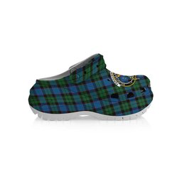 ScotsTee Shop Scottish Ferguson of Balquhidder Ancient Crest Women's Tartan Height Increasing Clogs