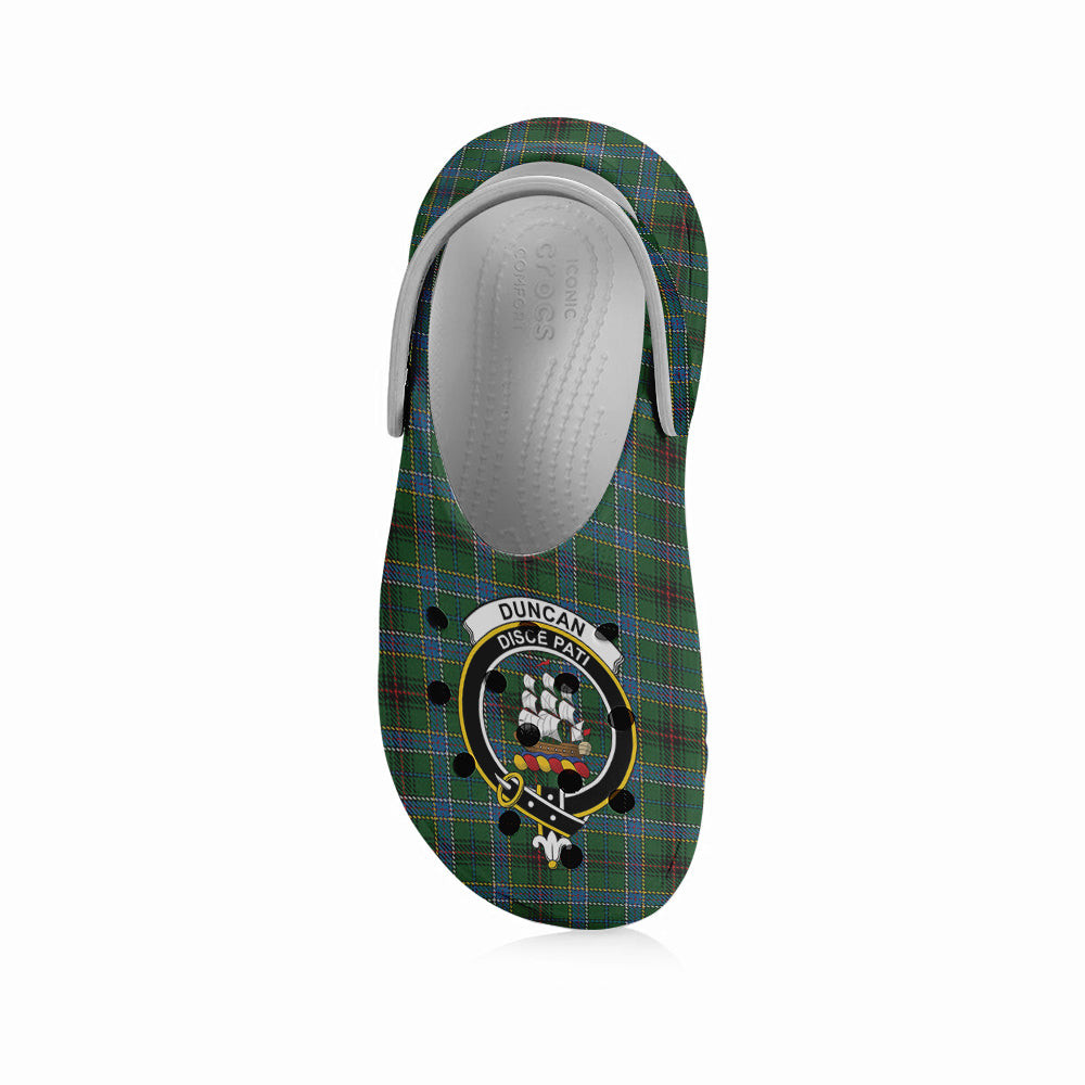 ScotsTee Shop Scottish Duncan of Sketraw Crest Women's Tartan Height Increasing Clogs